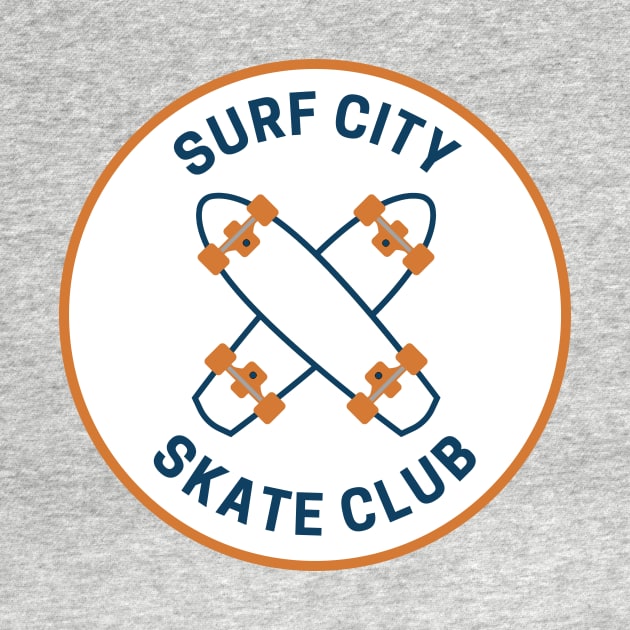 Vintage Surf City Skate Club by fearcity